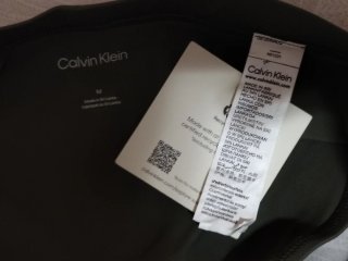 Bañador slip Calvin Klein verde militar