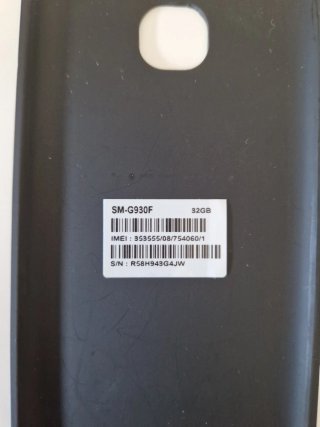 Samsung Galaxy S7 Argento
