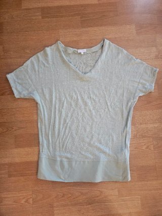 Escada Talla XS/S Lino Seda Verde