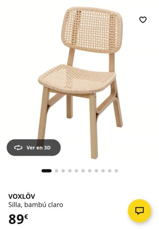 2 Sillas Ikea Voxlöv