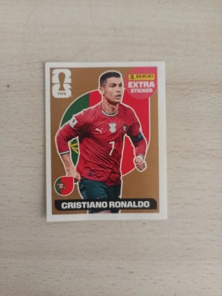 Cromo Panini Cristiano Ronaldo Extra Sticker