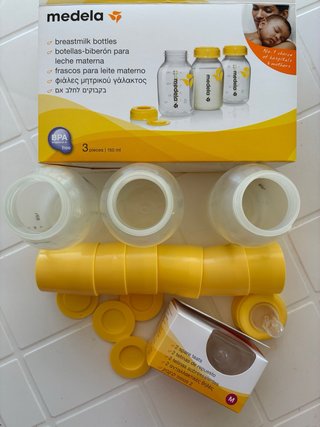 Sacaleches eléctrico Medela Swing con accesorios