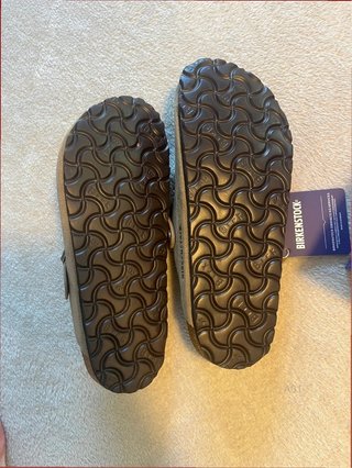 Zuecos Birkenstock Beige/Marrón Talla 42