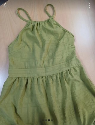 Vestido largo verde