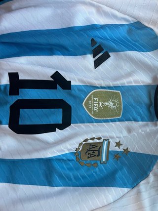 Camiseta Argentina Messi Campeón Qatar 2022 player