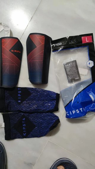 Espinilleras Kipsta F180 Talla L