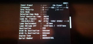 Proyector Epson Eh-tw9400w.