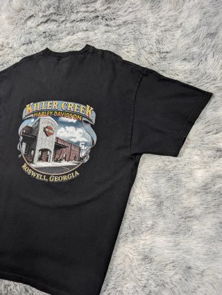 Harley Davidson Camiseta Negra Georgia Vintage XL'