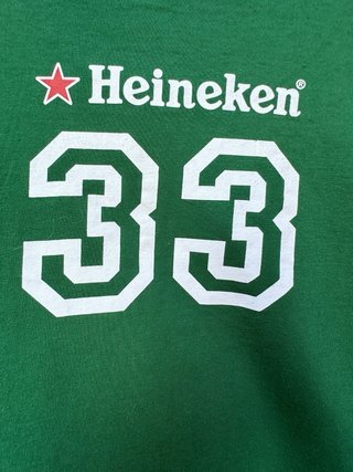 Camiseta Heineken Champions League verde Talla L