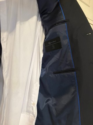 Traje de vestir Easy Wear negro y blanco Talla S