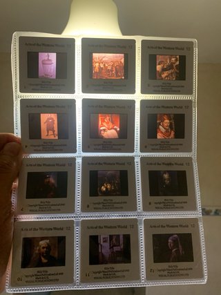 40 Diapositivas Antiguas Arts of the Western World