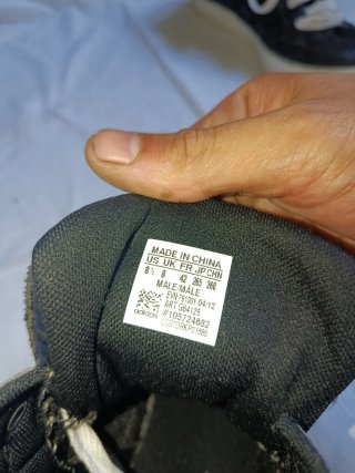 Zapatillas Adidas High-Top Negras Talla 42