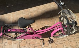 Coppia Bici Bambina Rosa