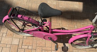 Coppia Bici Bambina Rosa