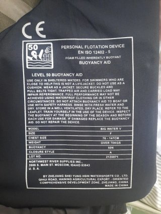 Chaleco NRS Kayak/Náutico + Regalos