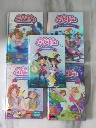 Colección de 9 libros "Las Ratitas". Como nuevos.