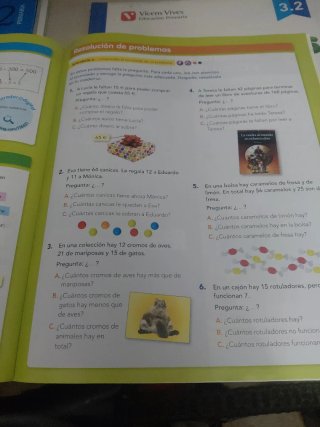 Libros matemáticas tercero primaria