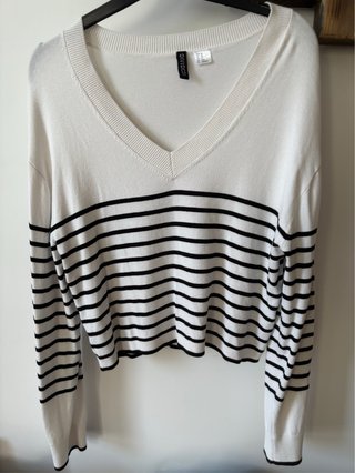 Jersey T.XS rayas marinero Divided de  H&M