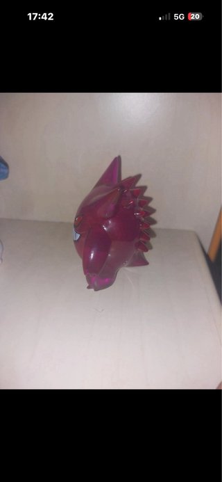 Pokémon Gengar Translucent Magenta Figure