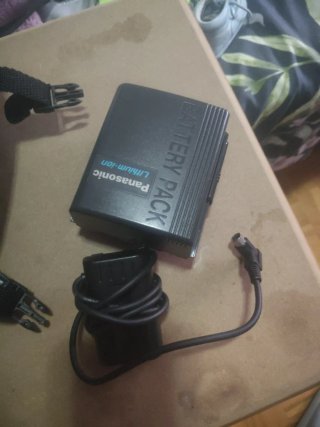 Batería Panasonic Lithium-ion Negra
