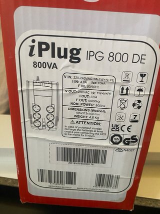 Riello UPS iPlug SAI para ordenador