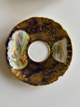 Tazze antiche dipinte a mano Hand painted antiques