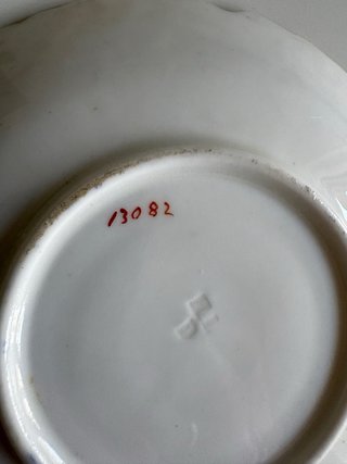 Tazze antiche dipinte a mano Hand painted antiques