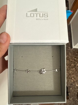 Pulsera Lotus Silver Estrellas