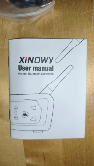 Intercomunicador Moto Xinowy V6 Plus