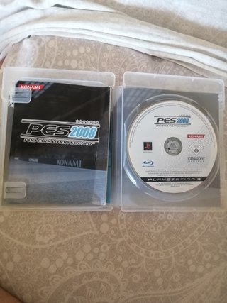 Juego PS3 PES 2008