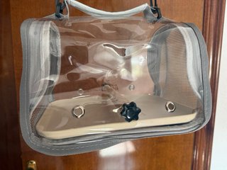 Transportín de viaje para pájaros