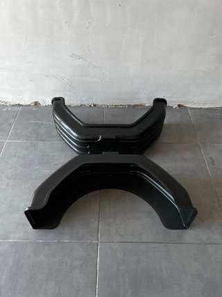 Protectores Paso Rueda Universales Negros