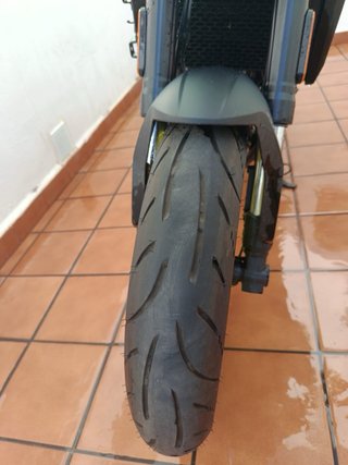 Mitt NK 125 Naked Negra/Verde