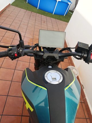 Mitt NK 125 Naked Negra/Verde