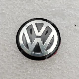 LOGO LLAVE VOLKSWAGEN VW NEGRO 13MM