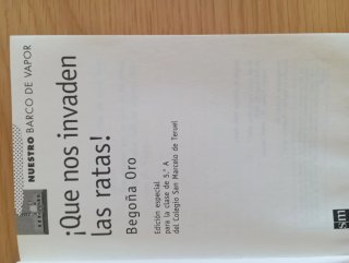 Libro infantil "Que nos invaden las ratas!