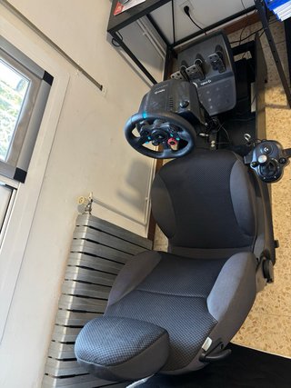 Cockpit Sim Racing Logitech G29 + Palanca
