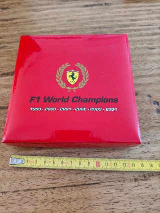 Scatola vuota Ferrari F1 World Champions