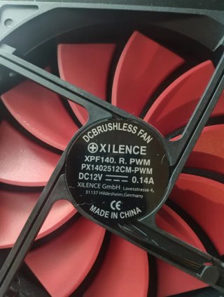 Lote Ventiladores PC Xilence Rojo