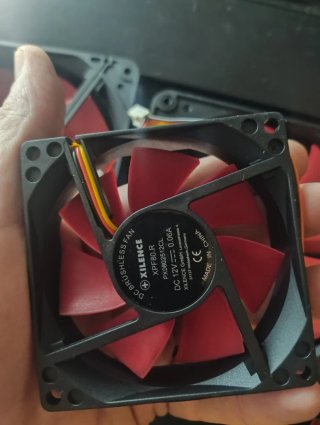Lote Ventiladores PC Xilence Rojo