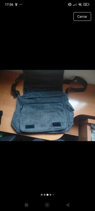 Bandolera gris