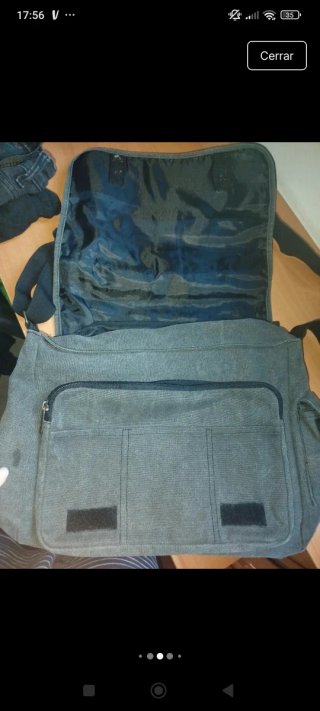 Bandolera gris