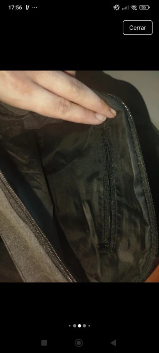 Bandolera gris