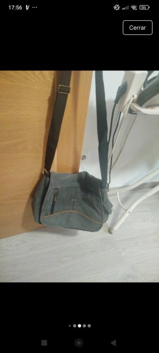 Bandolera gris