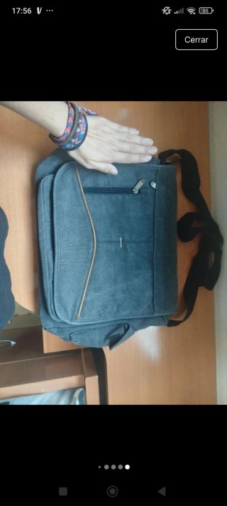 Bandolera gris