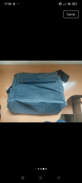 Bandolera gris