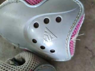 Patines Runfit rosas con protecciones