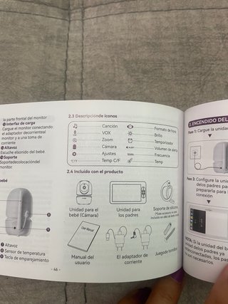 Vigilabebés Comfyer Baby Monitor 7 BM01