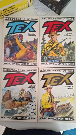 Tex Vintage 16 Albo Speciale dal n. 4 al n. 19
