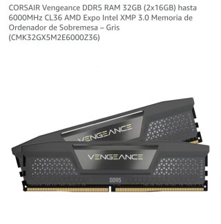 Corsair Vengeance DDR5 32GB (2x16GB) 6000MHz